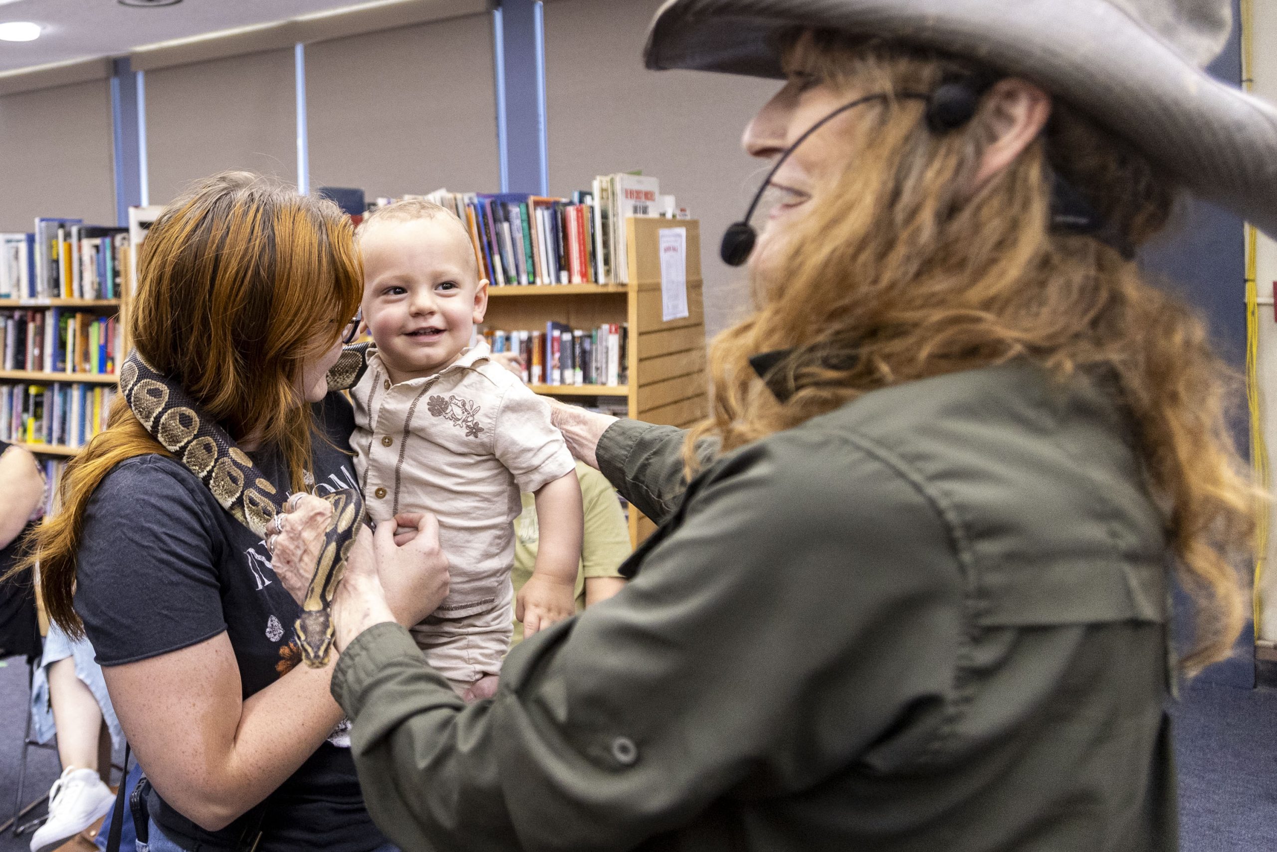 Photos: Cold-blooded reptiles warm hearts at Tracy Library - Stocktonia ...