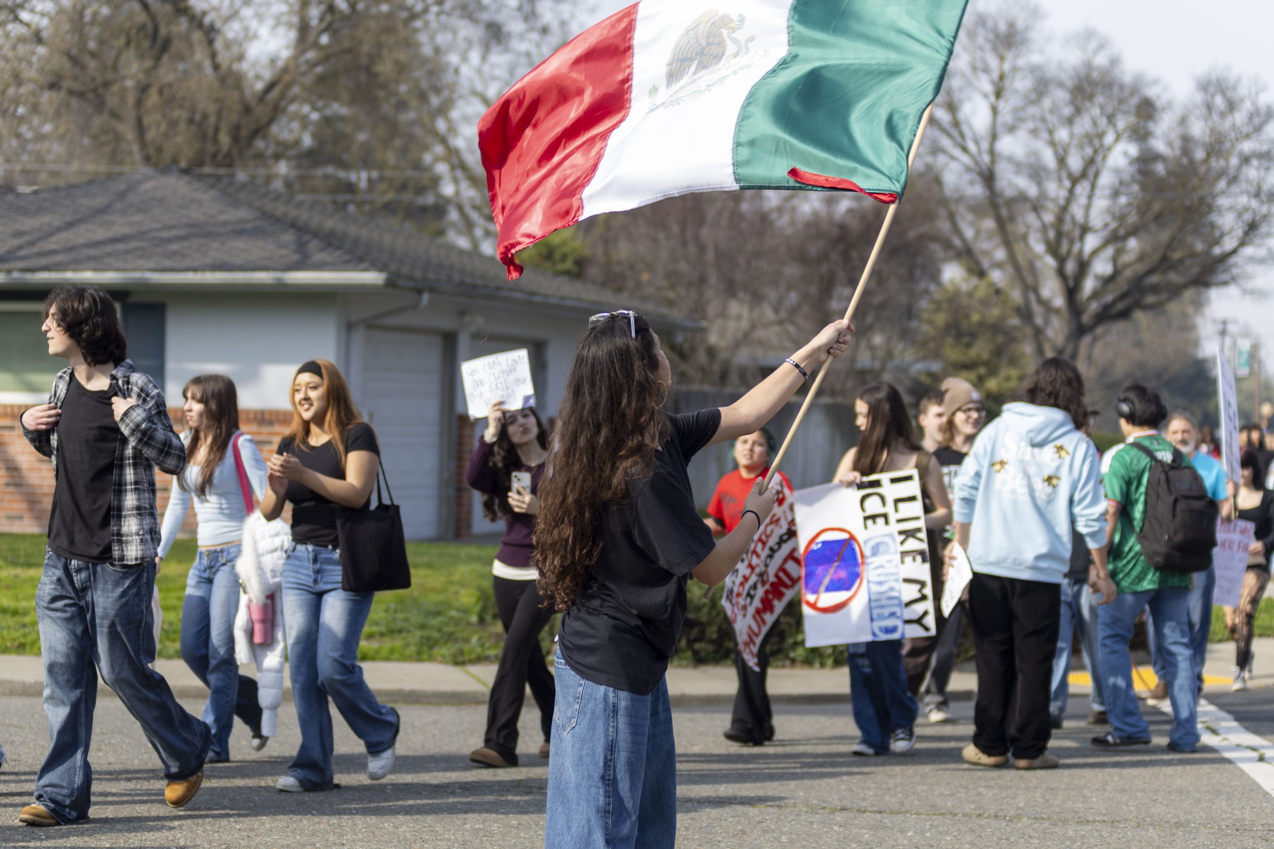 ‘Raising their voice:’ Stockton students join national shutdown over ICE abuses
